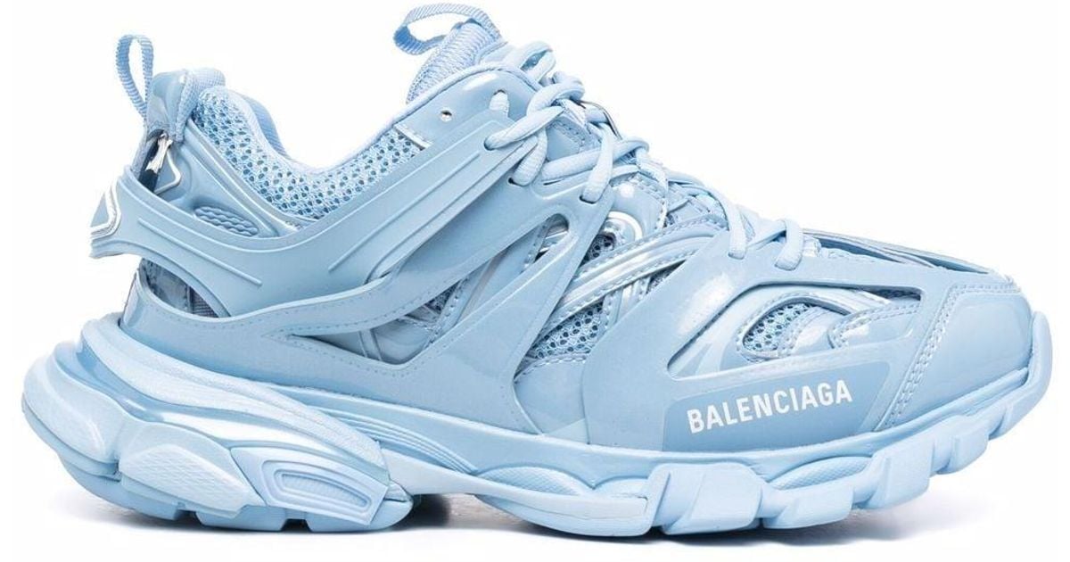 Sneakers Track Clear Sole di Balenciaga in Blu | Lyst