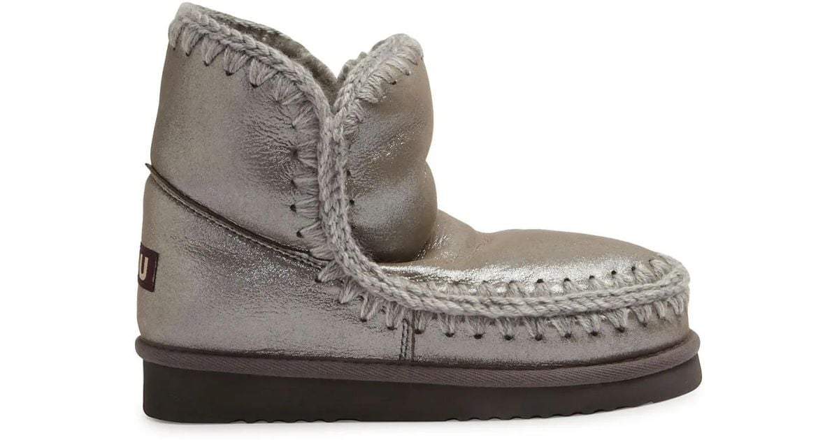 Mou Color Mou Boots in Gray | Lyst
