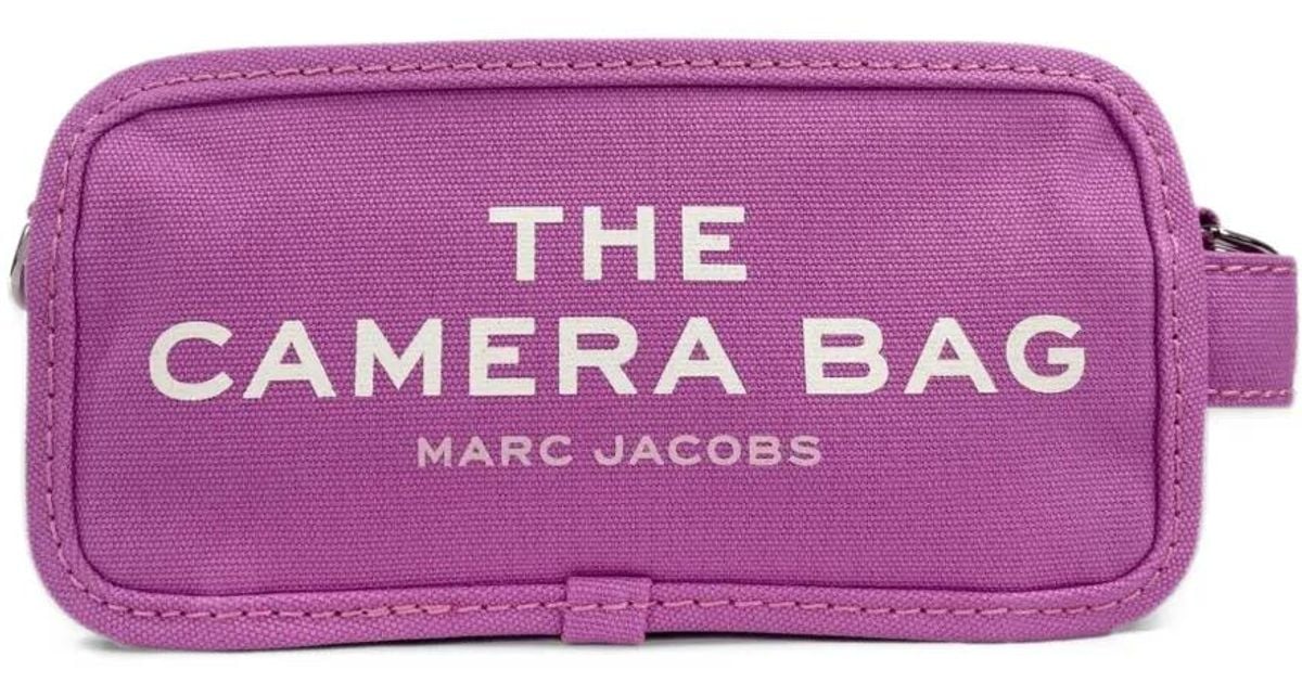 Printable Cross Marc Jacobs The Camera Logo-Print Cross Body Bag in Purple | Lyst UK