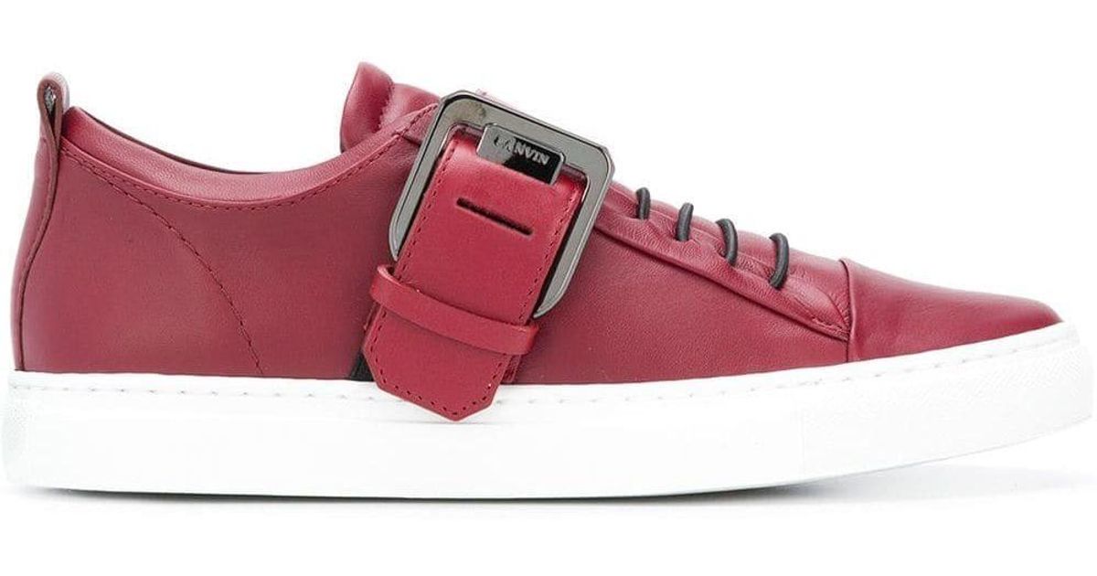 lanvin low top sneakers