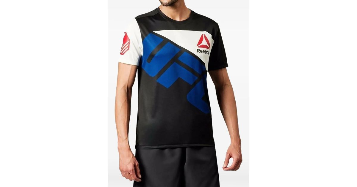Reebok Ufc Anthony Pettis Jersey T-Shirt in Blue for Men | Lyst