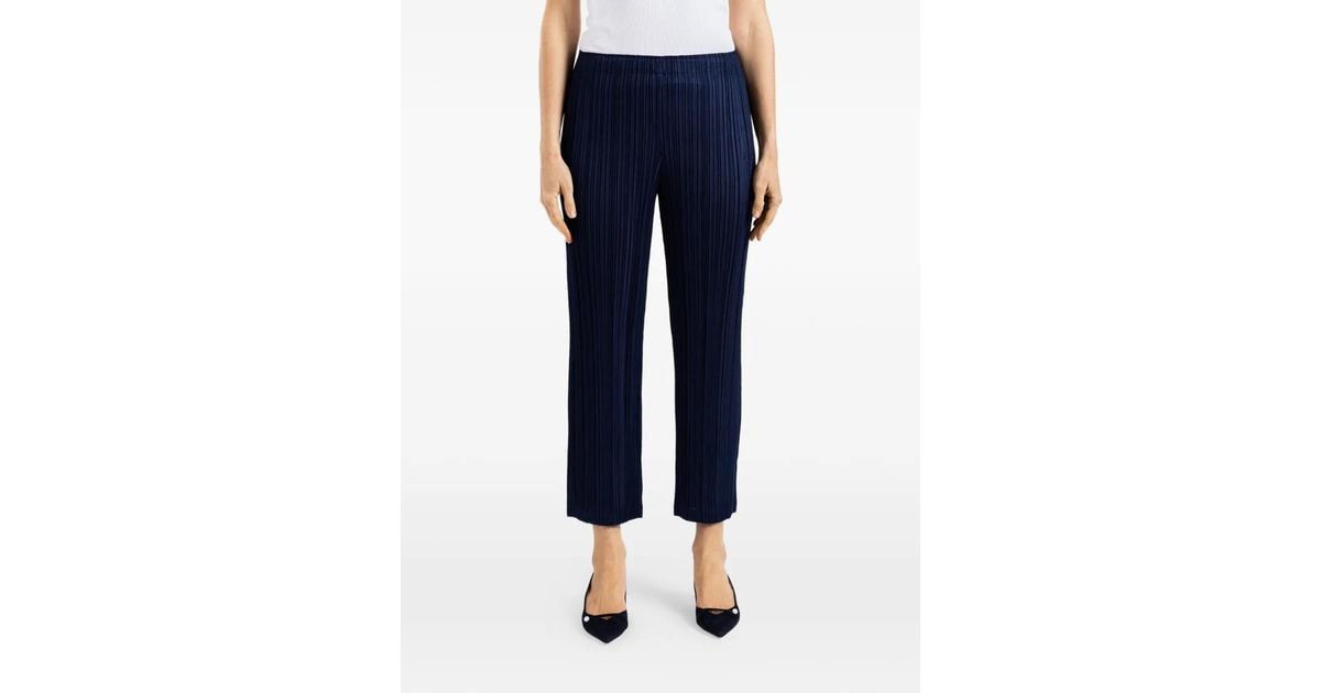 Pleats Please Issey Miyake Pantalon Droit Thicker Bottoms 1 À