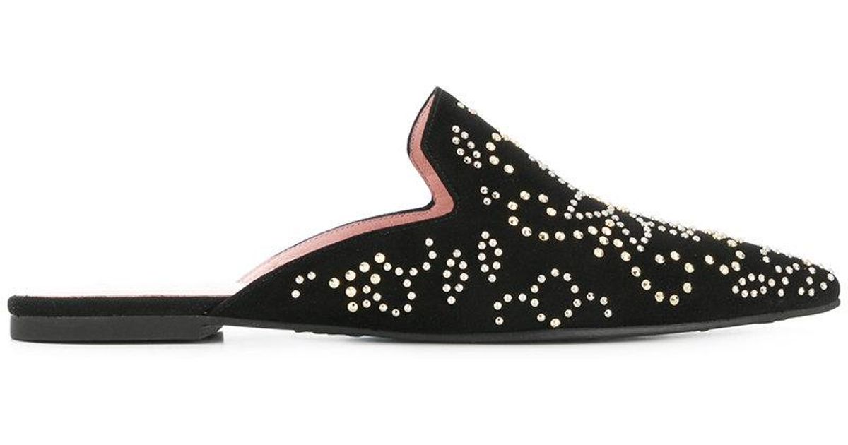 pretty ballerina mules