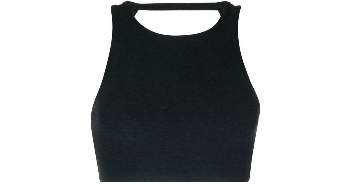Open Side Racerback Men's Beyond Yoga Open-Back Racerback Bra in Black | Lyst