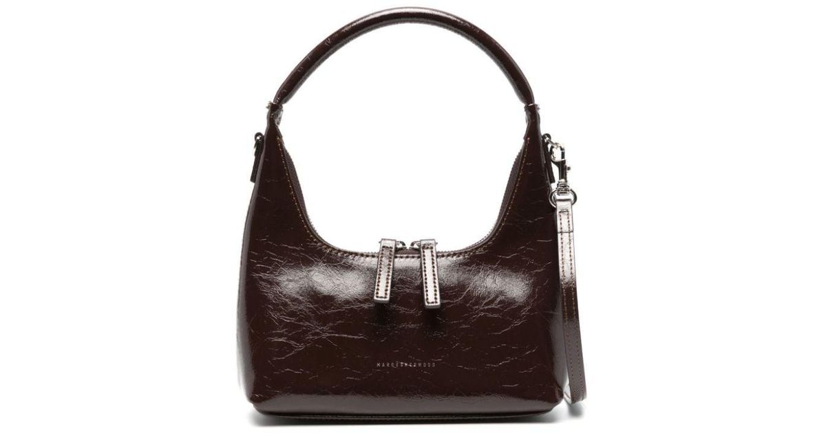 Marge Sherwood Patent Leather Handle Bag