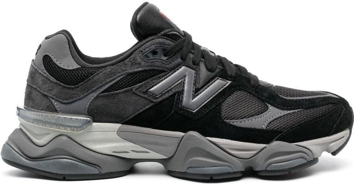 New Balance 9060 Laceup Sneakers in Black for Men Lyst