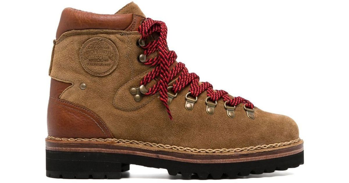 Polo Ralph Lauren Leather Alpine Lace-up Boots in Brown for Men | Lyst UK