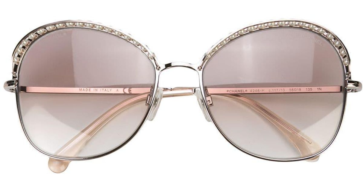 oversized chanel sunglasses