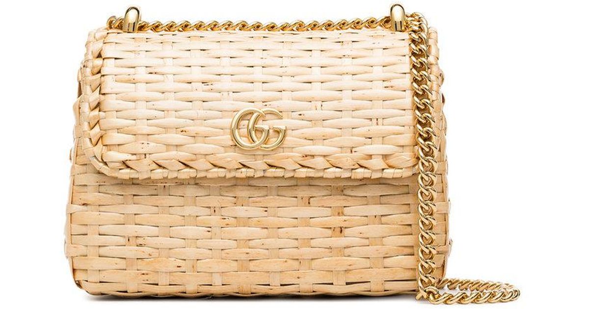 gucci wicker bag mini