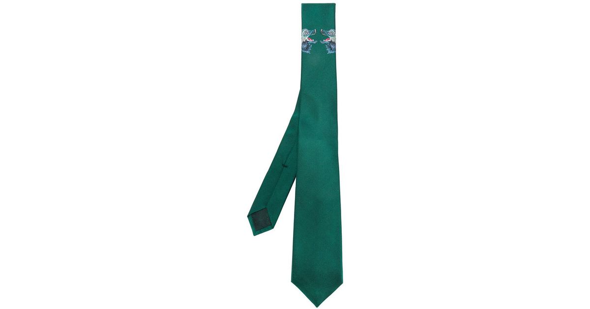 gucci tie green