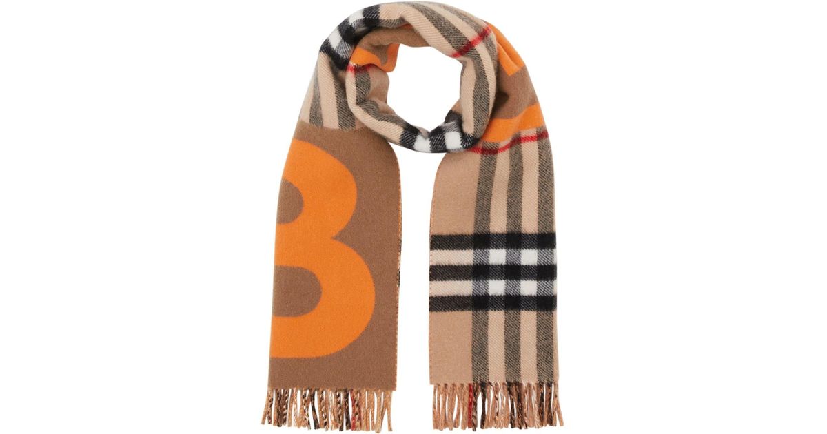 burberry b scarf