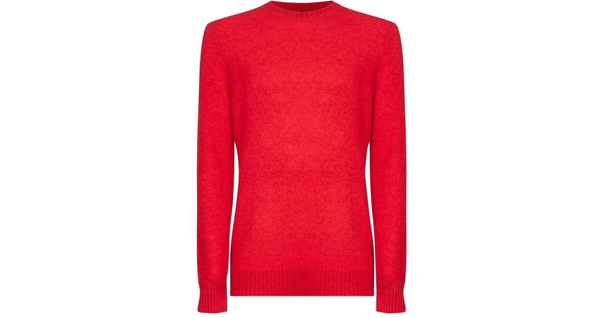 Mc2 Saint Barth Men's Printed Sweater Grey