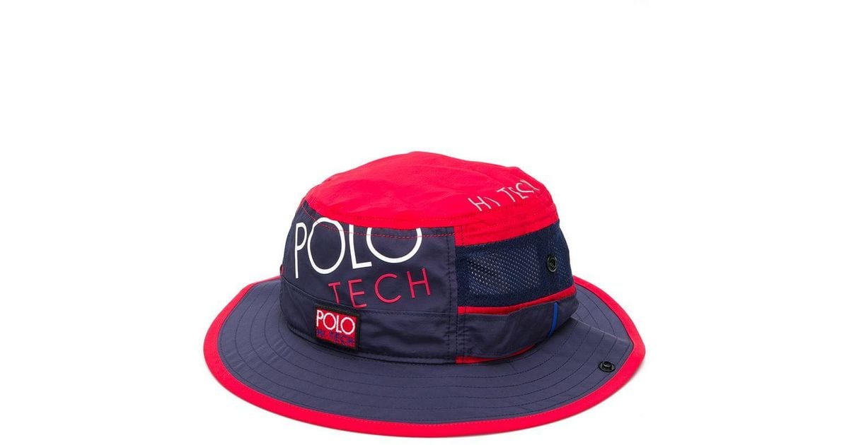 polo hi tech bucket hat