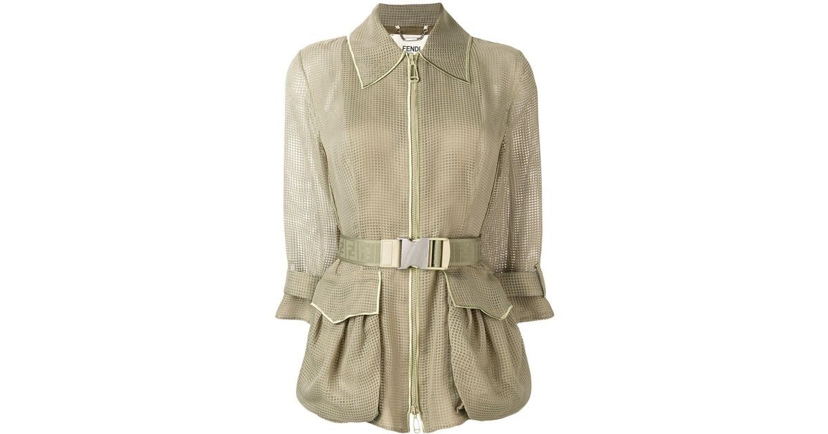 fendi green jacket