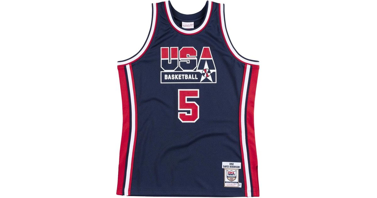 Maillot NBA Swingman David Robinson San Antonio Spurs 1998-99 Mitchell & Ness Taille XL Bleu - Neuf | Maillot Basketball Vintage