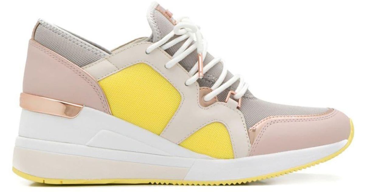 michael kors sneakers yellow