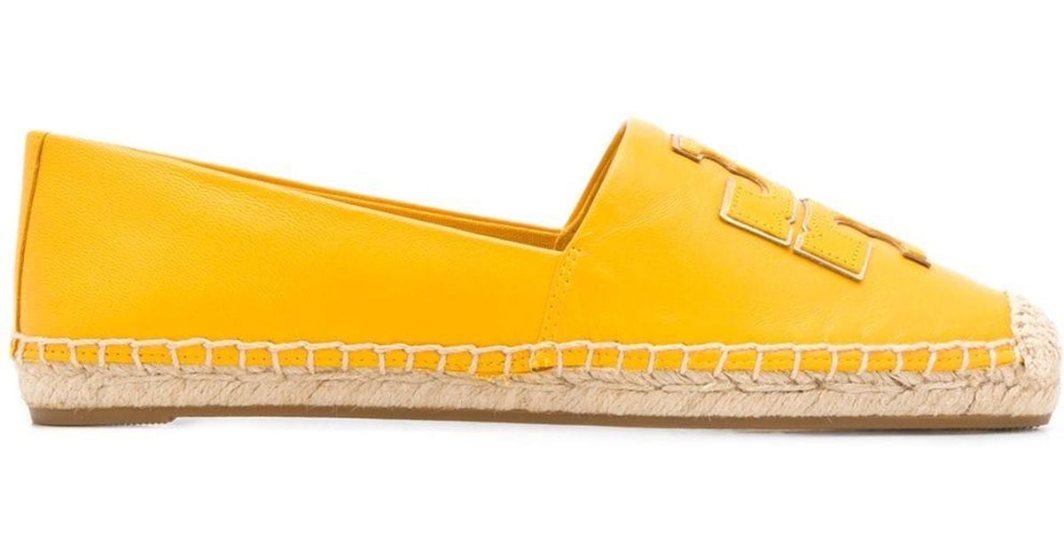 Tory Burch Espadrilles Ines Goatskin in Yellow | Lyst