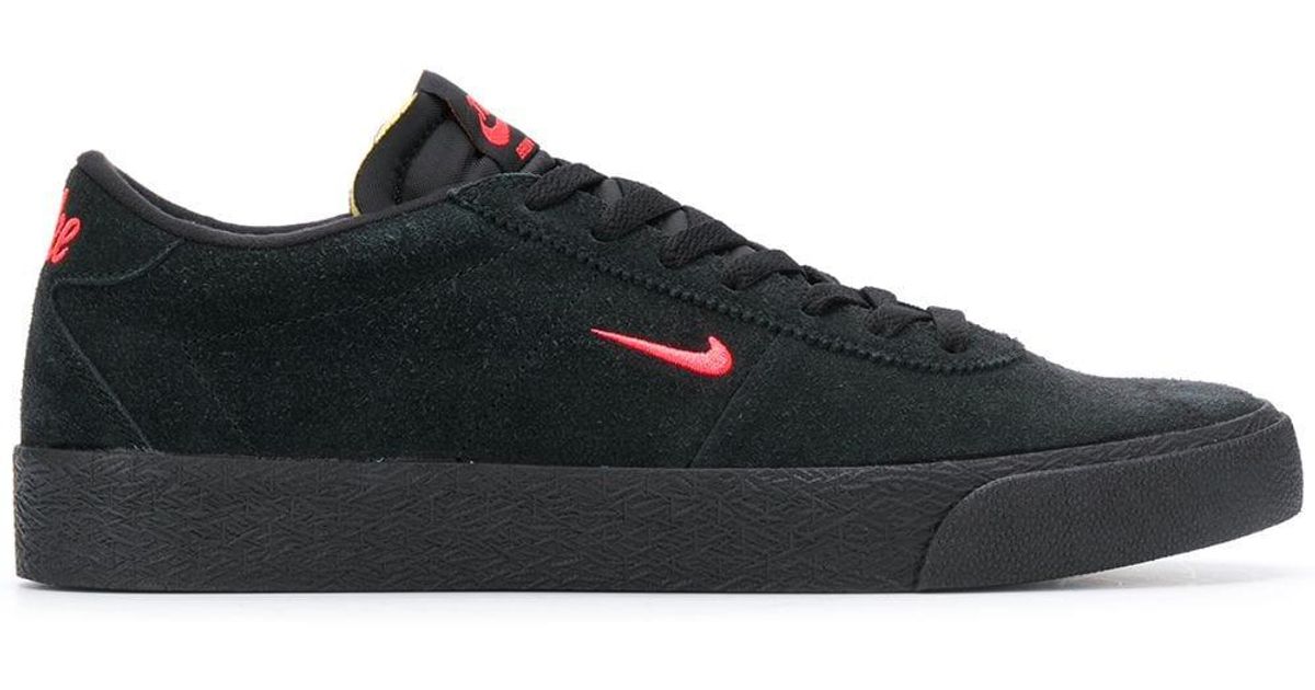 Nike Low Top Sb Zoom Bruin Sneakers In Black Bright Crimson Black For Men Lyst Nike Low Top Sb Zoom Bruin Sneakers In Black Bright Crimson Black For Men Lyst