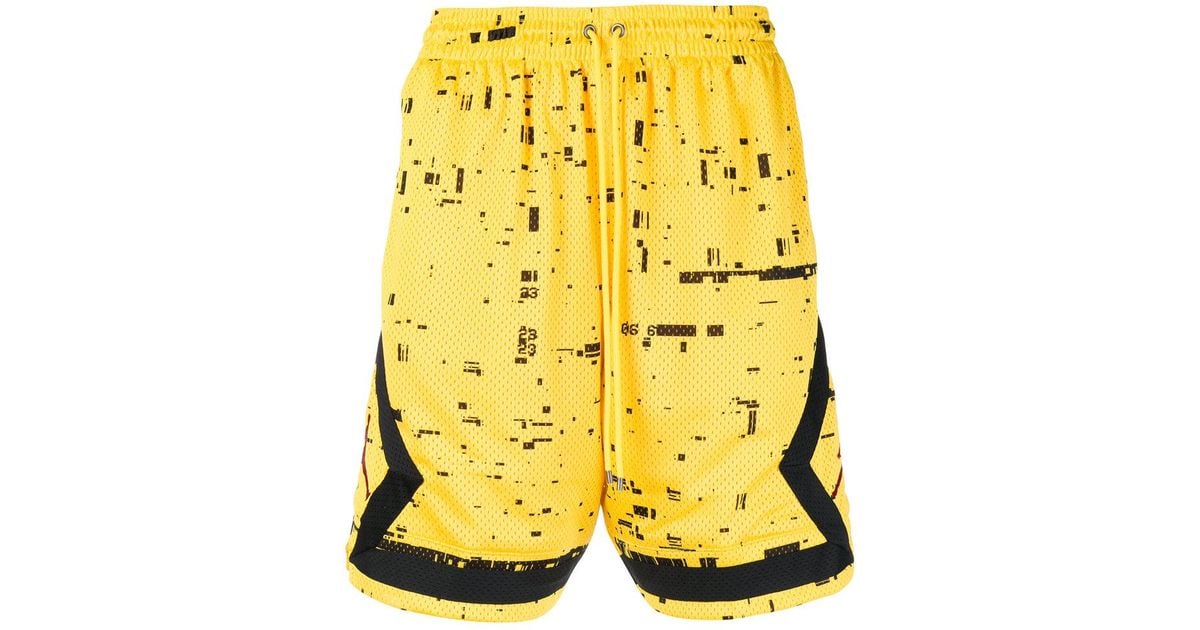 Jordan yellow hotsell shorts