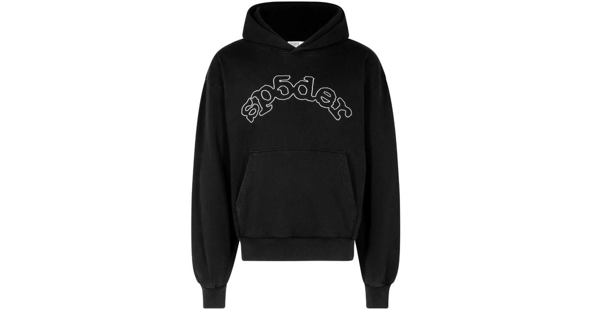 Sp5der Sign Sp5der Og Logo Hoodie in Black for Men | Lyst