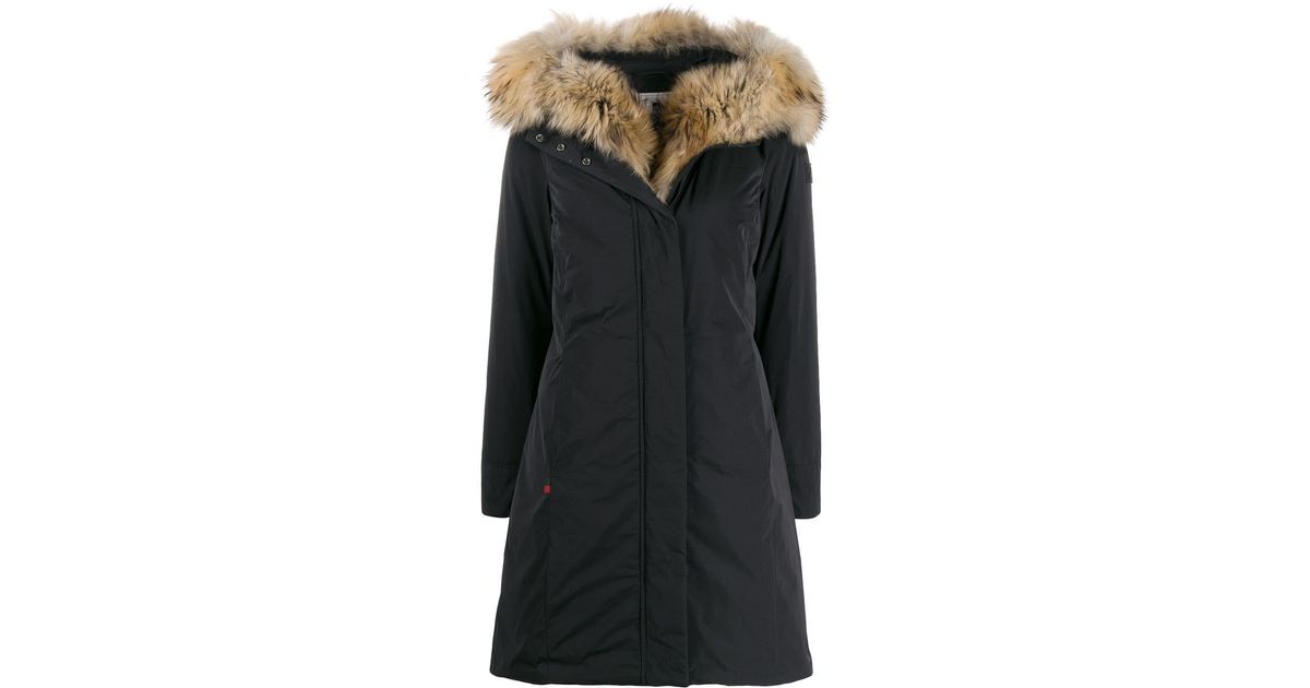 raccoon fur hooded coat uk
