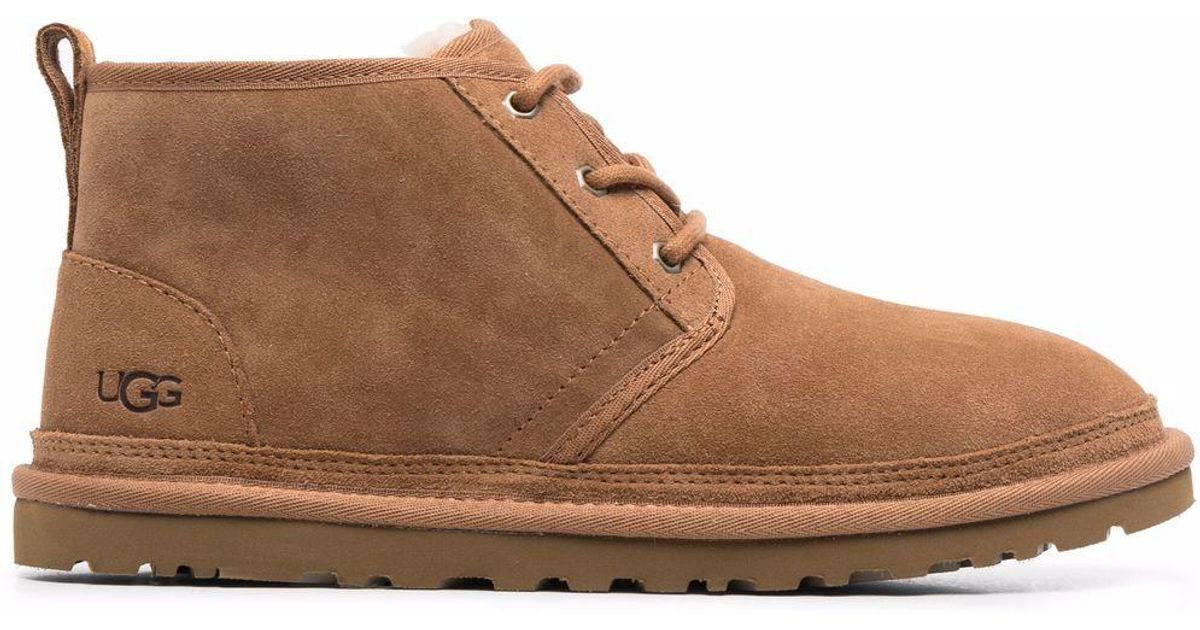 UGG Neumel Lace-up Boots in Brown for Men | Lyst