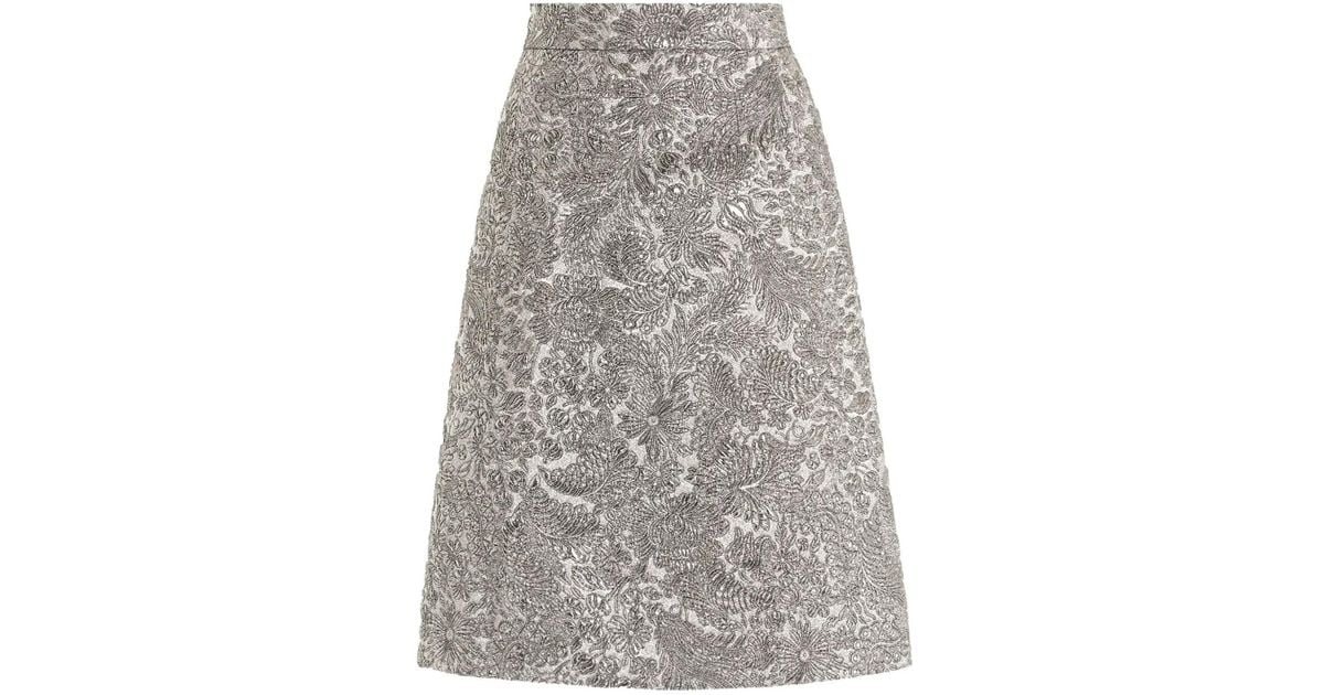 Dolce & Gabbana Jupe Léopard Rose Taille Haute Trapèze Mini IT40 / US6