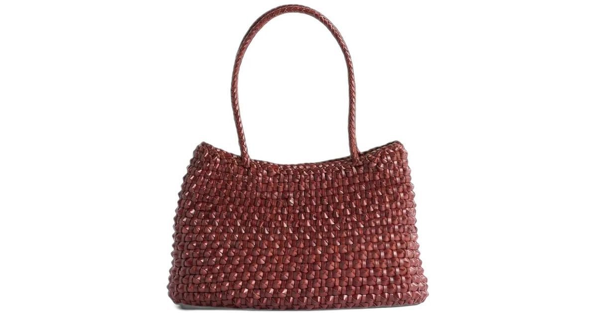 Dragon Diffusion S.Croce Cactus Bruciato Tote Bag in Red | Lyst UK