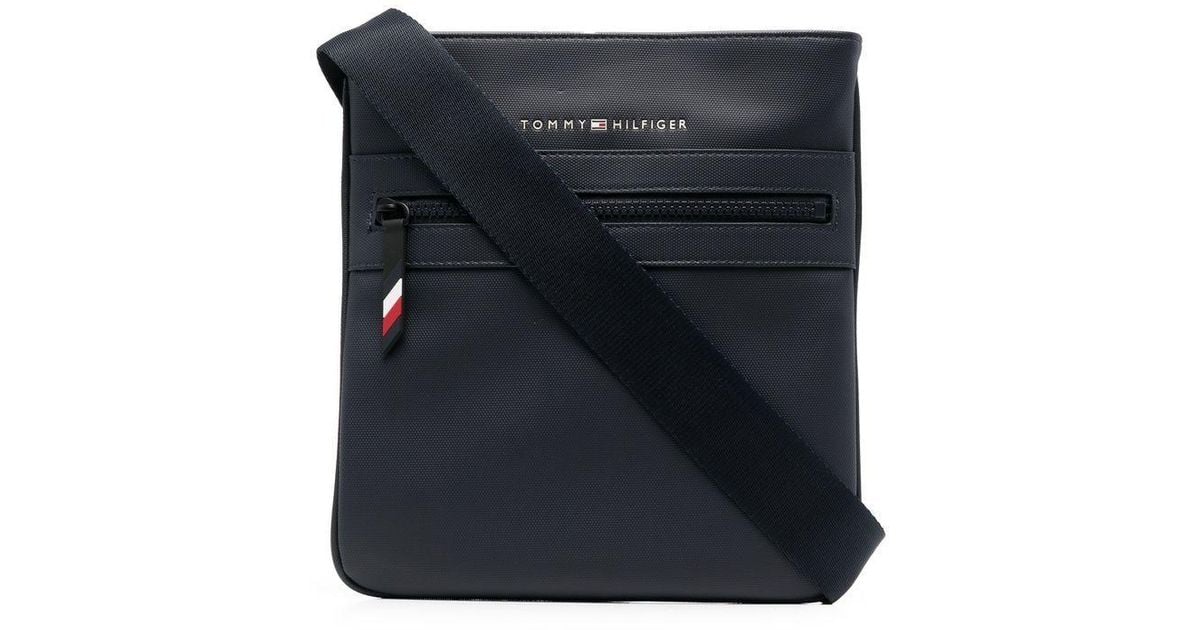 Tommy Hilfiger Signature Crossbody Bag in Blue for Men Lyst UK