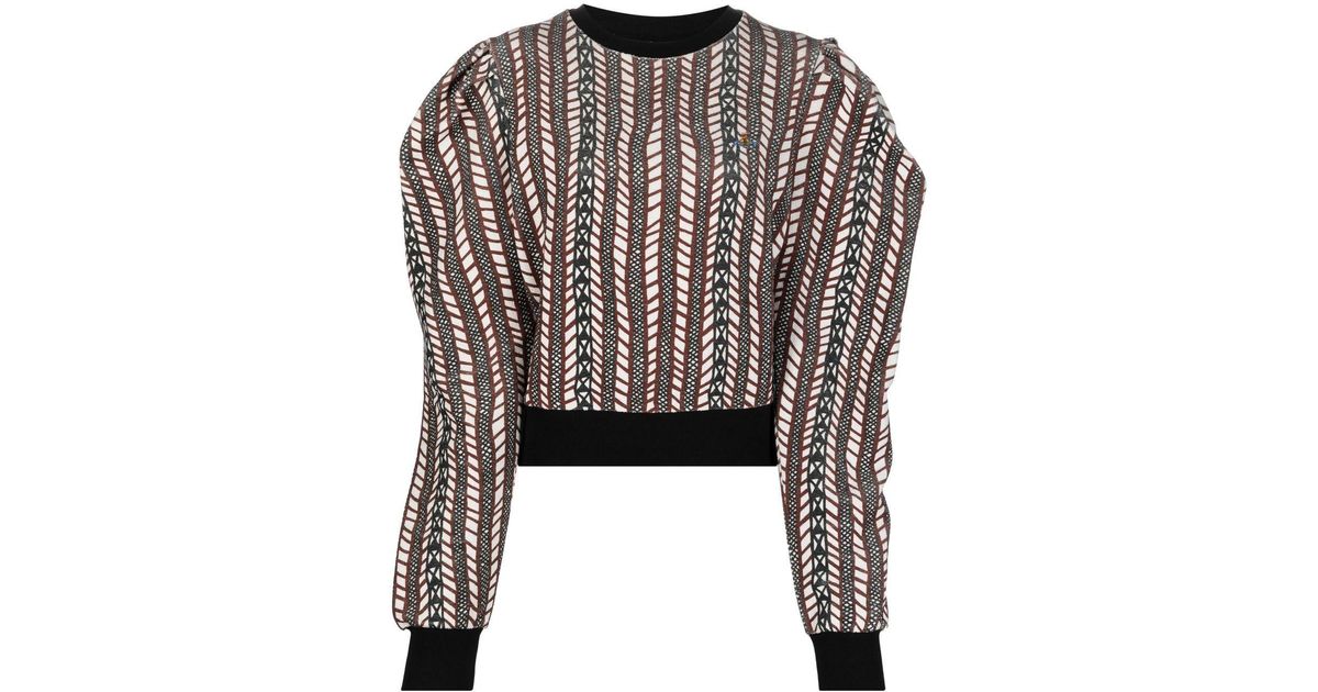 vivienne westwood foil orb sweatshirt
