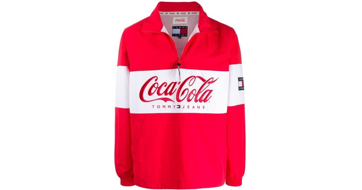 Tommy Hilfiger Denim X Coca-cola Popover Jacket in Red for Men | Lyst