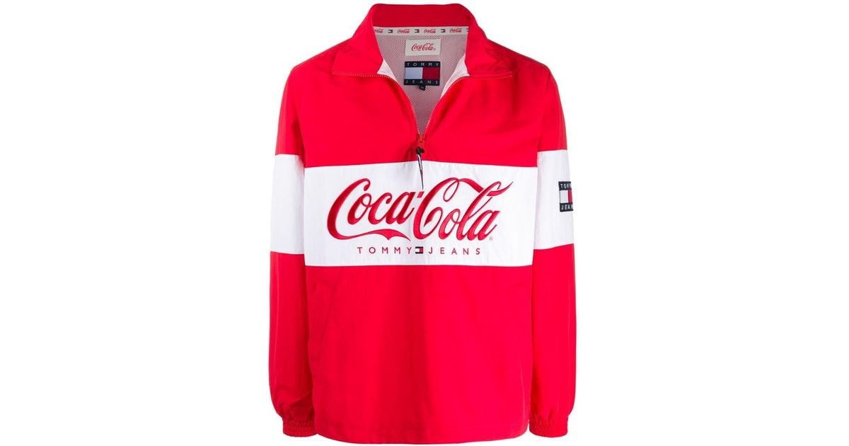 Tommy hilfiger coca cola jacket deals