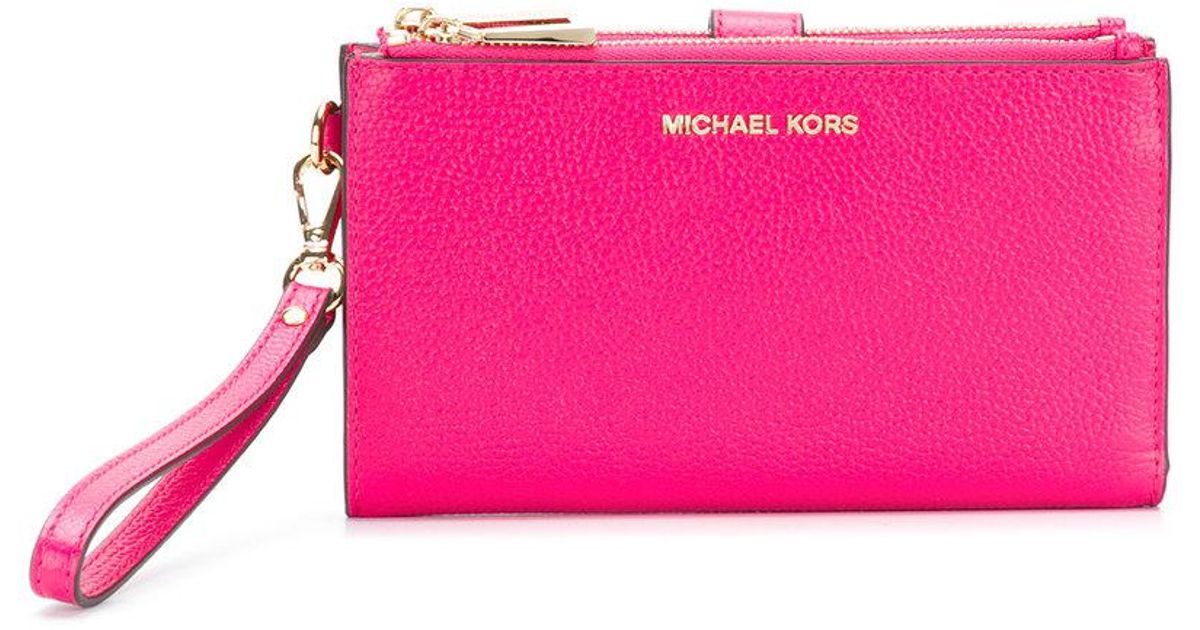 MICHAEL Michael Kors Portemonnaie zum Aufklappen in Pink | Lyst DE
