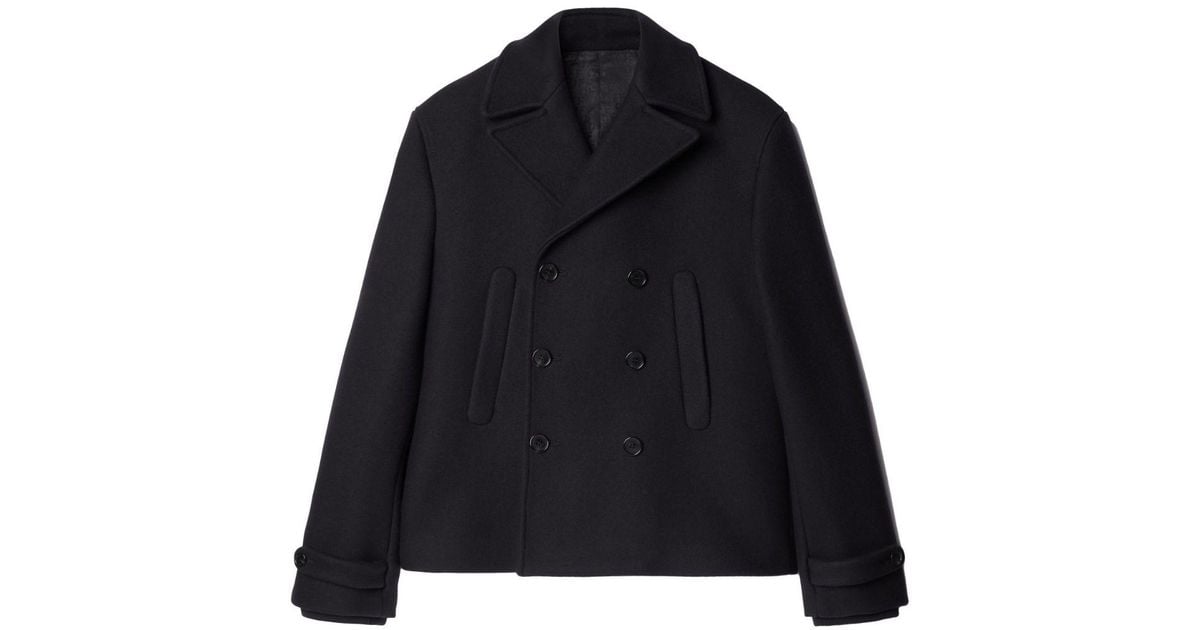 Off store white peacoat
