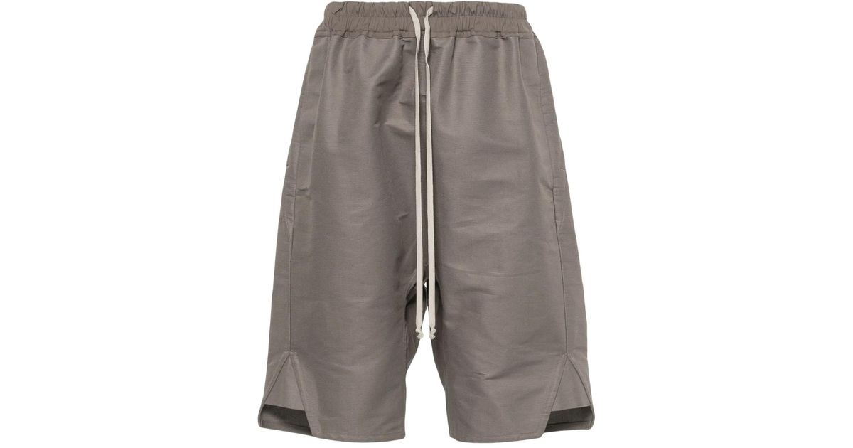 Rick Owens Basket Swinger Shorts グレー 46 Rick Owens Forever Basket Swinger Shorts in Gray for Men | Lyst