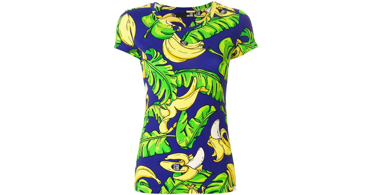 love moschino banana t shirt