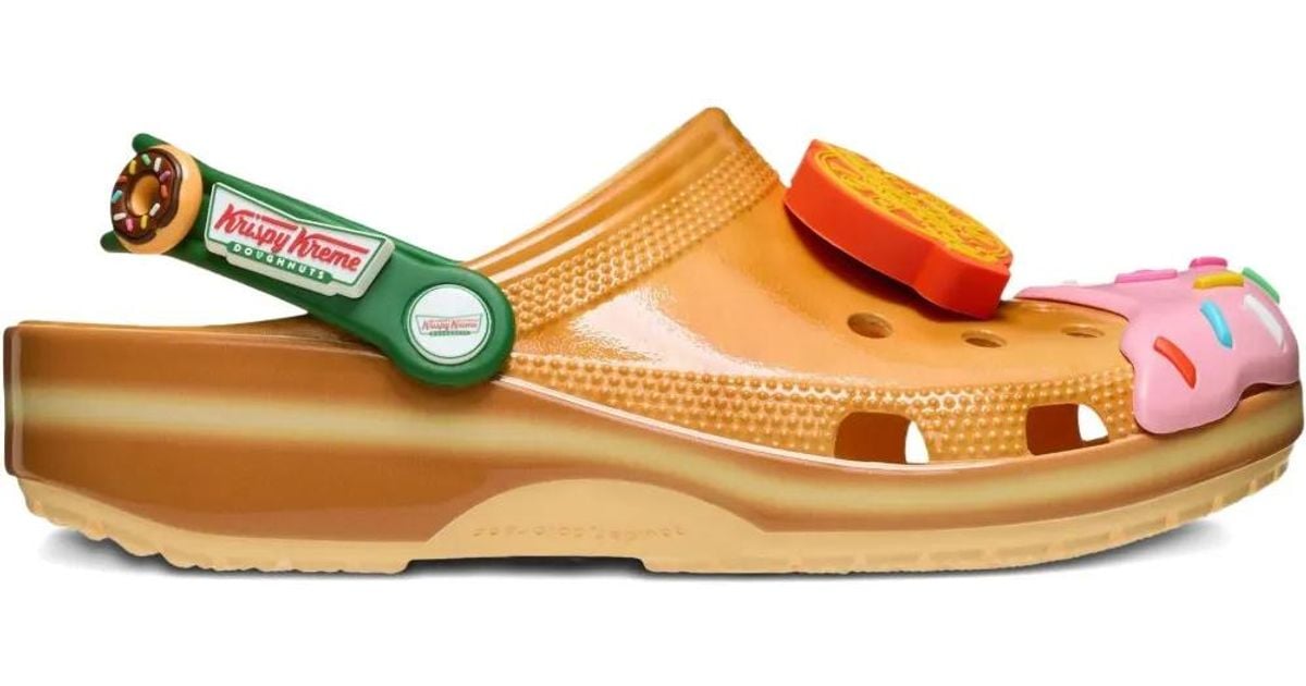 Crocs™ X Krispy Kreme Classic Clogs in Orange for Men | Lyst UK