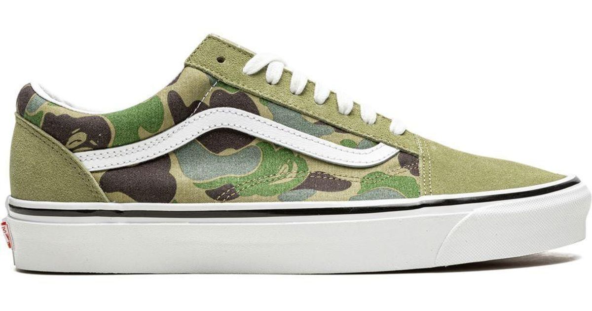 Vans Old Skool Camouflage-print Trainers in Green for Men | Lyst Canada