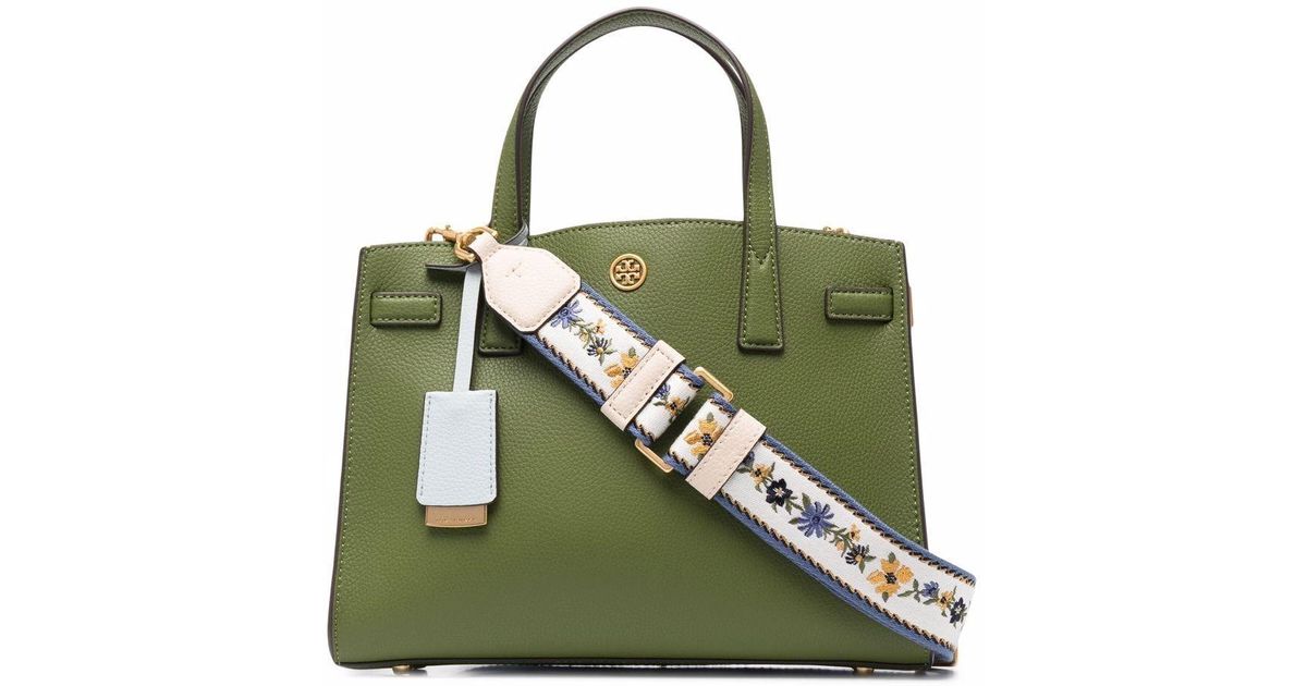 tory burch logo tote