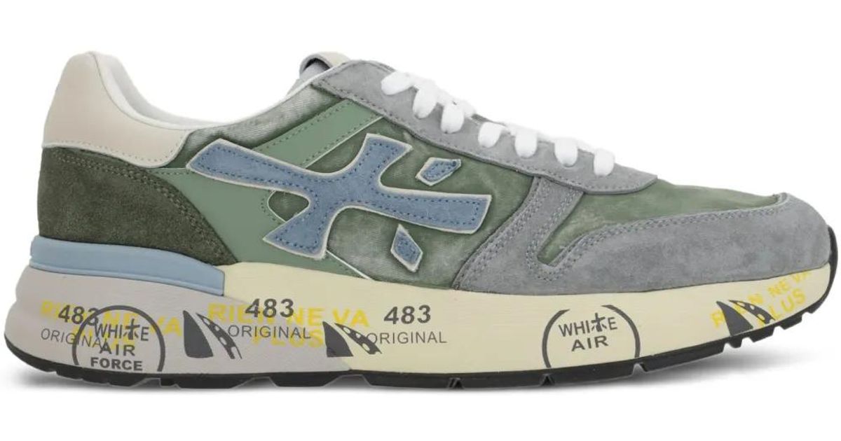 スニーカー PREMIATA Men Sneakers MICK VAR 7248 Green Premiata Mick Sneakers in Green for Men | Lyst