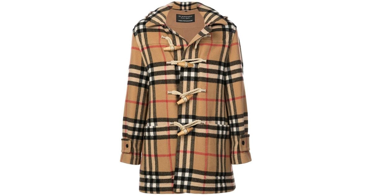 gosha burberry duffle coat