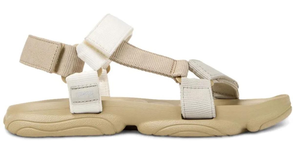 Camper Karst leren sneakers Bruin