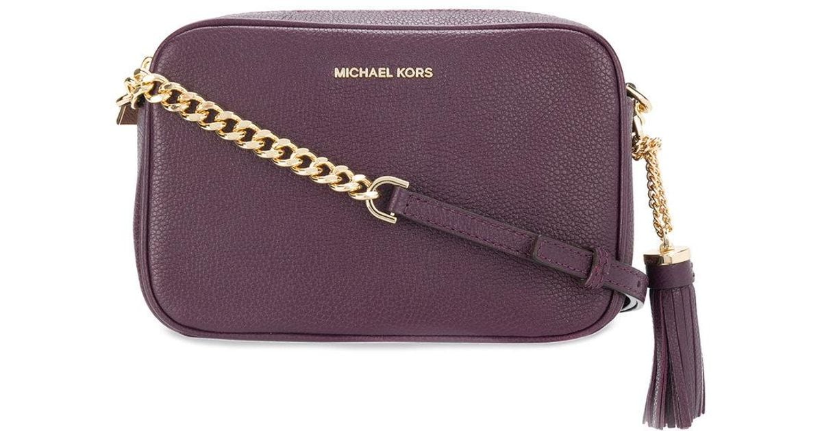 MICHAEL MICHAEL KORS - Ginny leather crossbody bag