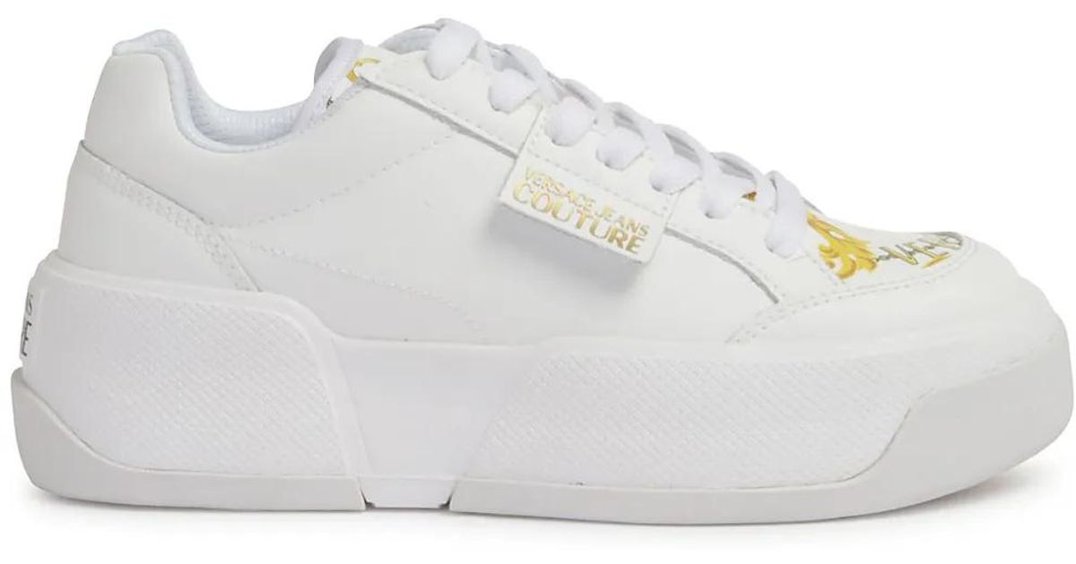 Versace Jeans Couture Ravewing Sneakers in White | Lyst