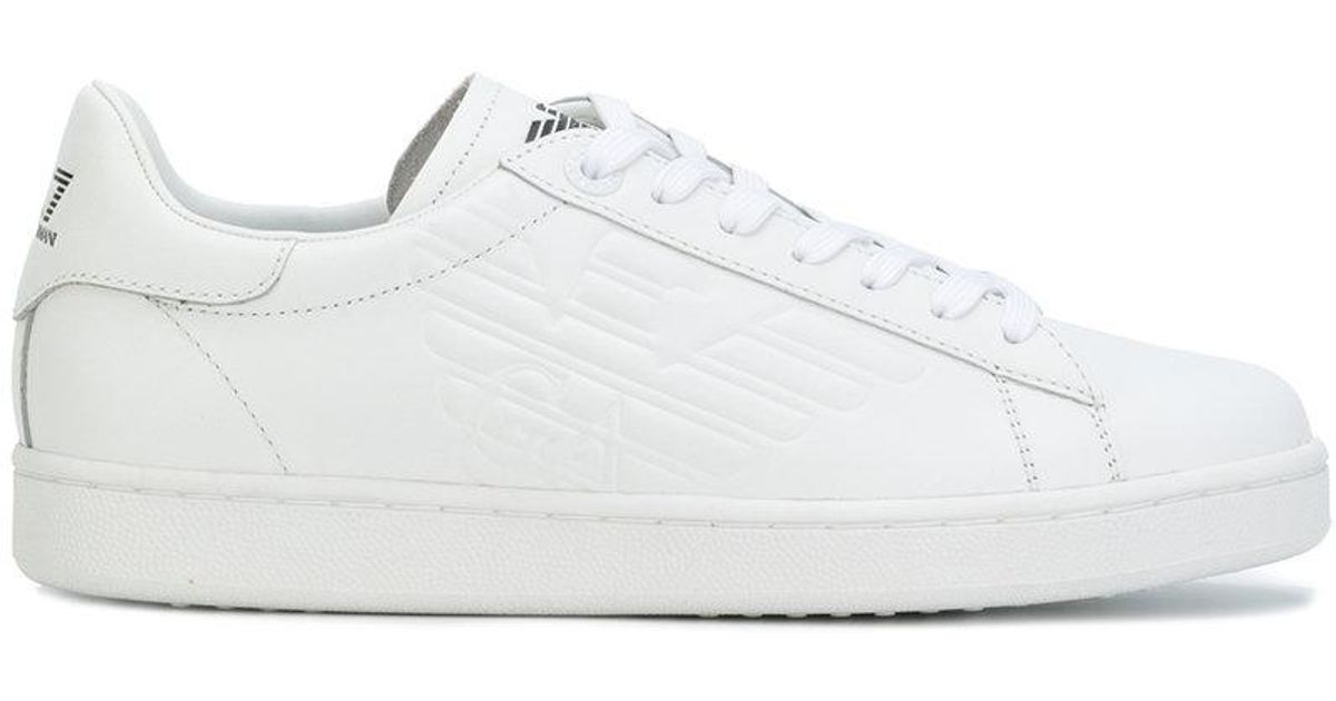 ea7 white sneakers