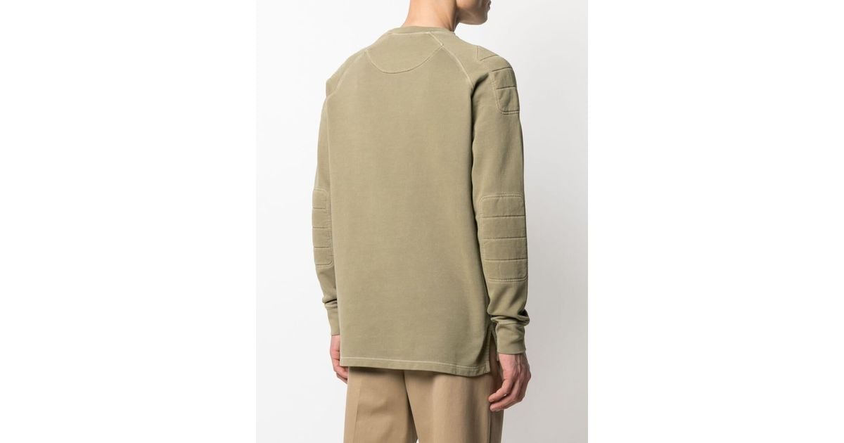 Belstaff Sweatshirt mit Schulterpolstern in Grün für Herren - Lyst