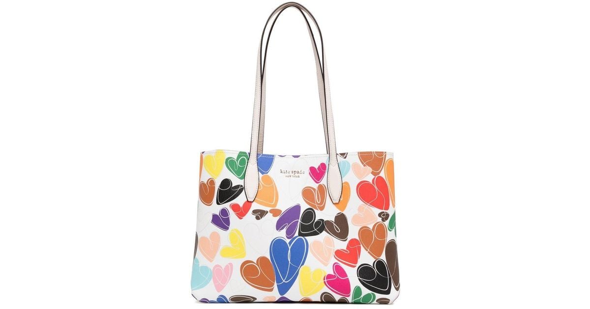 Kate spade heart tote sale