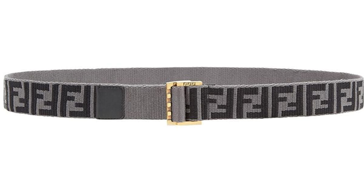 fendi print belt