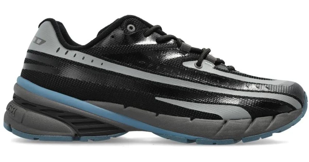 DIESEL D-Airspeed Low Sneakers in Black for Men Lyst UK