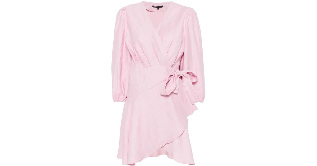 maje-pink-Wrap-Mini-Dress.jpeg